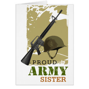 Hermana orgullosa del ejército