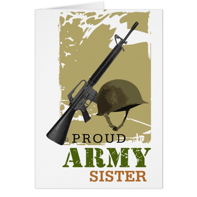 Hermana orgullosa del ejército (Frente)