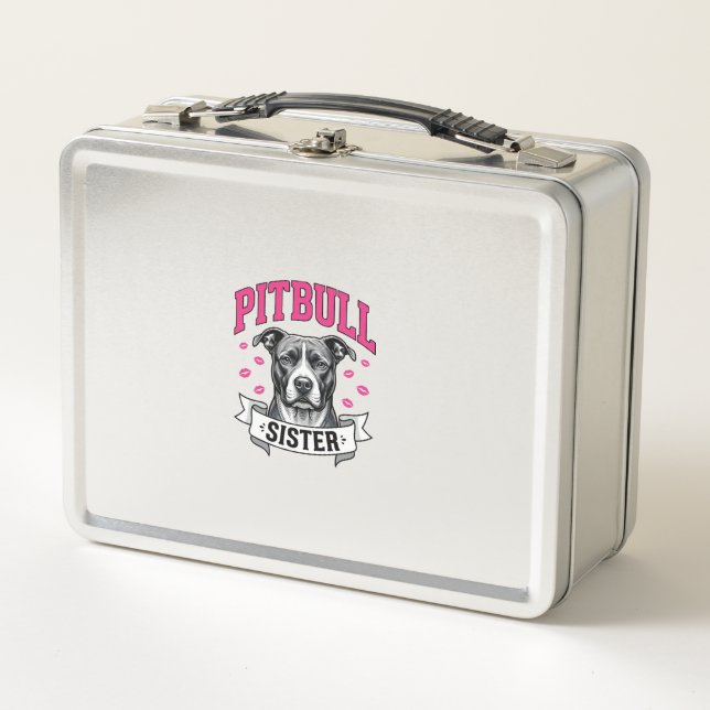 Hermana Pitbull Diseño Vectorial Vintage Amante Pe (Anverso)