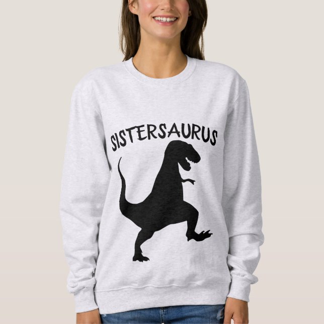 HERMANA SISTERSAURUS DINOSAUR Camisetas DIVERSAS (Anverso)