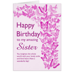 Hermanas Cumpleaños Butterflies