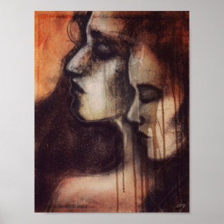 Hermanas de la impresión de arte unido