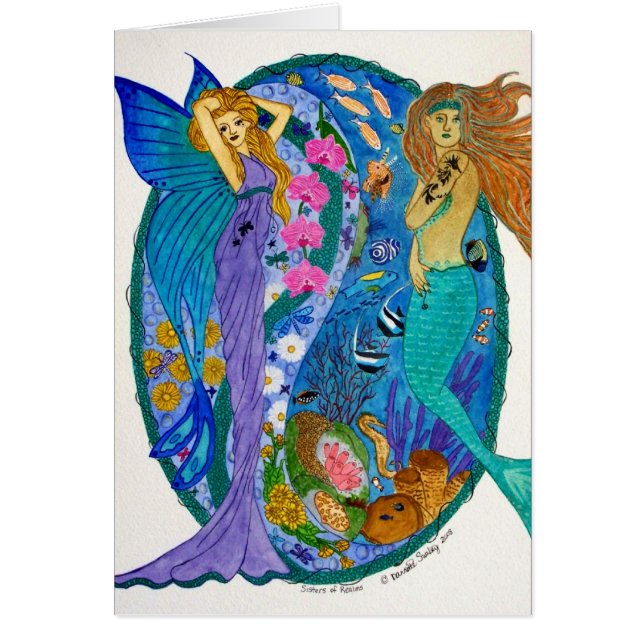 Hermanas de la tarjeta de los reinos (Frente)