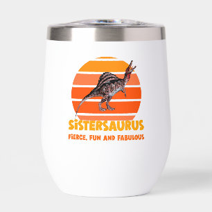 Hermanas Divertidas Saurio Hermana Dinosaurio Dise