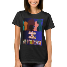 Hermanas en camiseta de Cristo