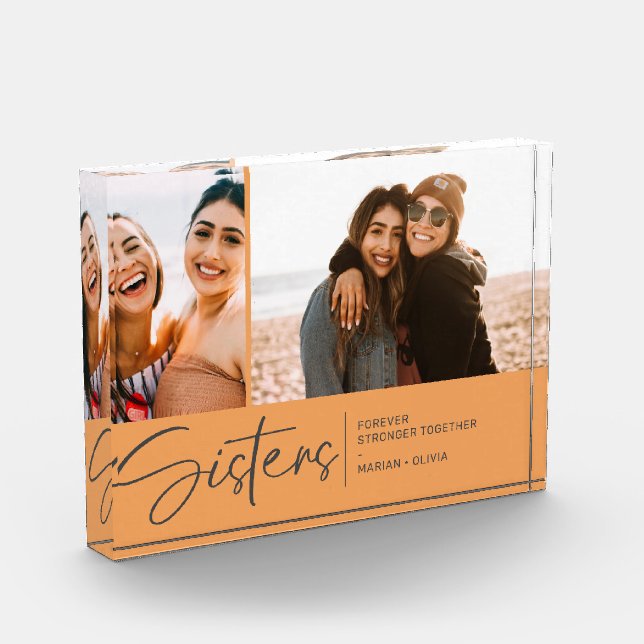 Hermanas modernas conservan dos fotos de Naranja p (Izquierda)