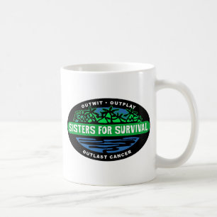 Hermanas para las tazas de la supervivencia