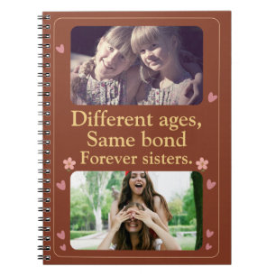 Hermanas por Siempre – Regalo de Cuaderno de Fotos