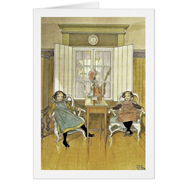 Hermanas sentadas en sillas (Frente)