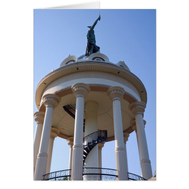 Hermann la estatua alemana (Frente)