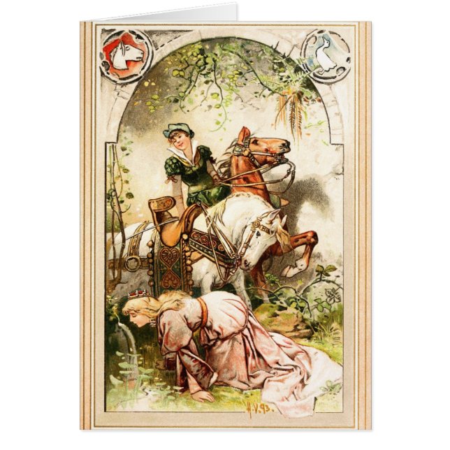 Hermann Vogel - el chica del ganso (Frente)