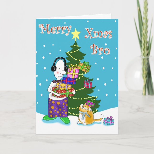 Hermano de Feliz Navidad (Anverso)