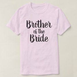 Hermano de la camiseta de la novia