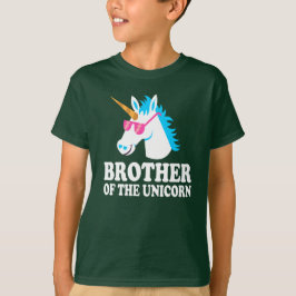 Hermano De La Camiseta De Regalo De Unicornio
