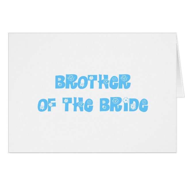 Hermano de la novia (Anverso (Horizontal))