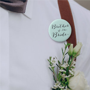 Hermano del botón de la fiesta de novias de Boda d