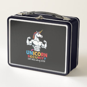 Hermano Divertido Unicornio Seguridad No Jodas Con