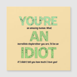 Hermano, eres un regalo humano increíble