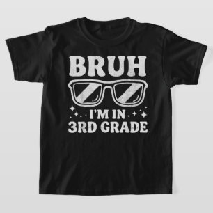 Hermano, estoy en tercer grado, camiseta para niño