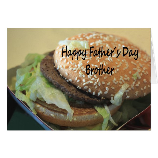 hermano Feliz Día del Padre (Anverso (Horizontal))