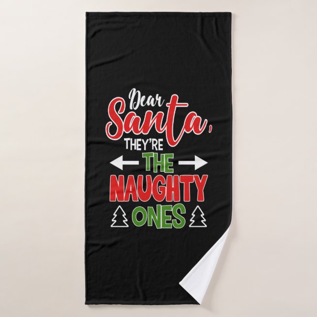 Hermano hermano Navidades regalo (Toalla de baño)
