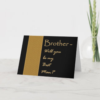 HERMANO - Invitación de boda del padrino