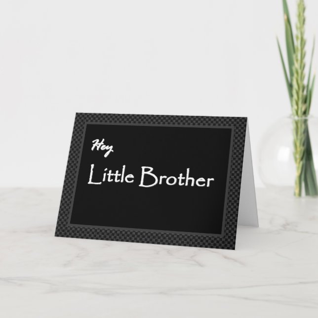 HERMANO  Invitación de Padrino de Boda  Personaliz (Anverso)