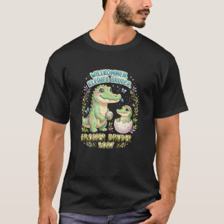 Hermano mayor 2027 Camiseta de hermanos cocodrilo
