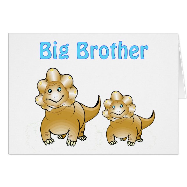 hermano mayor del dinosaurio (Anverso (Horizontal))