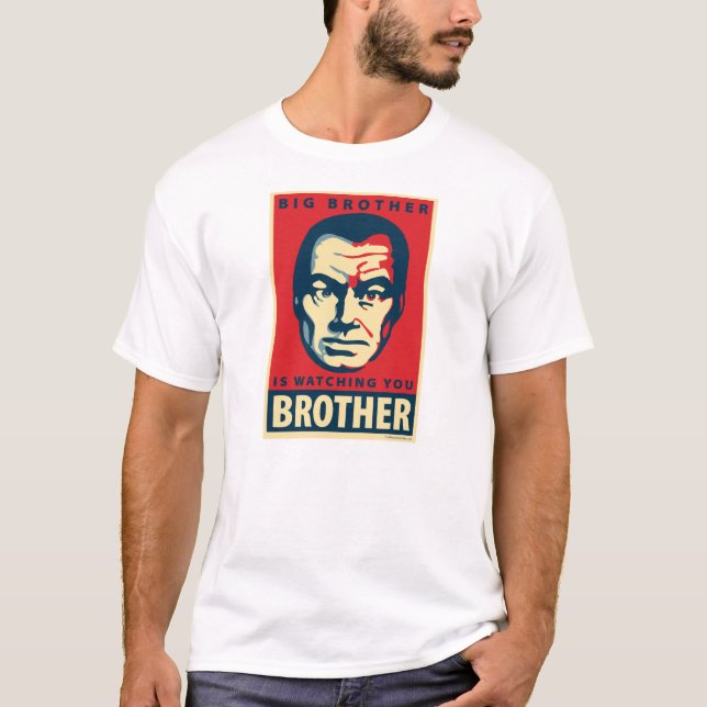 Hermano mayor - le está mirando Brother: Camiseta (Anverso)