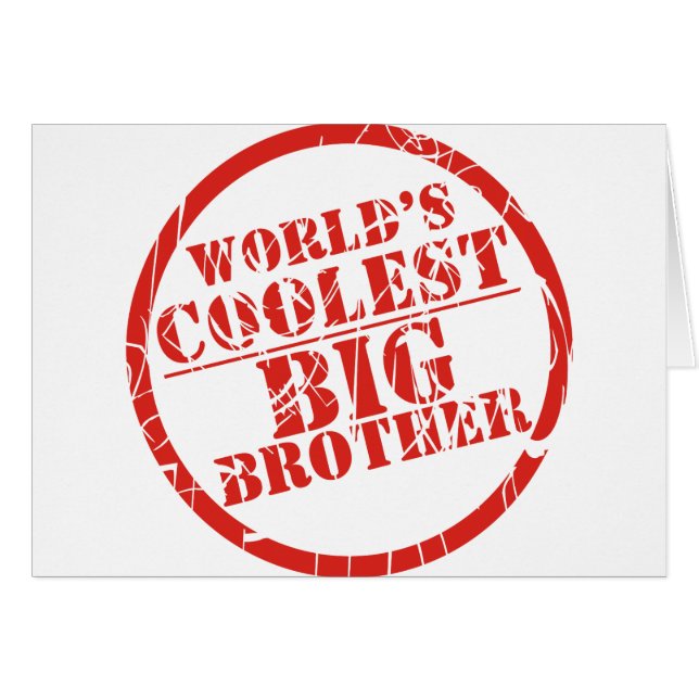 Hermano mayor más fresco del mundo (Anverso (Horizontal))