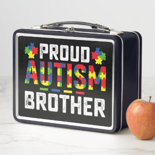 Hermano Orgulloso de Autismo Conciencia Familia Au