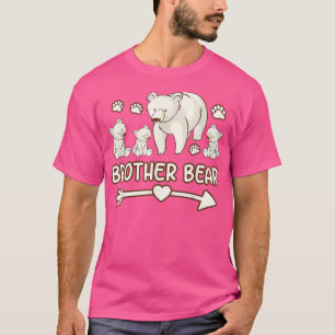 hermano oso 3 camiseta de cubo, hermano oso camise