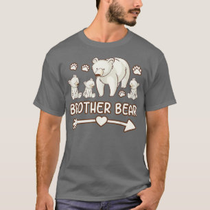 hermano oso 3 camiseta de cubo, hermano oso camise