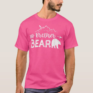 Hermano oso de camiseta que coincide con la famili