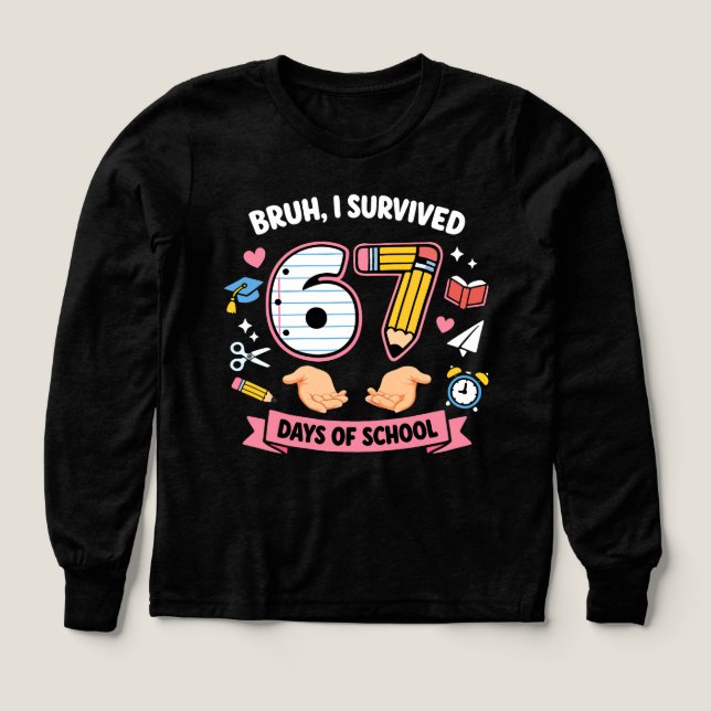 Hermano, sobreviví 67 días de escuela (Diseño frontal)