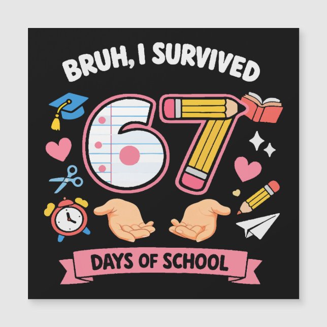 Hermano, sobreviví 67 días de escuela (Anverso)
