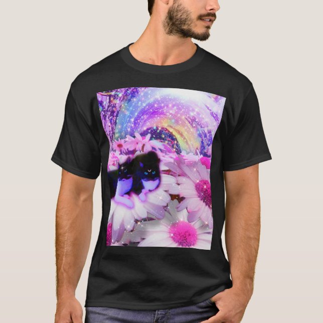 Hermanos Celestiales - Camiseta de gato  (Anverso)