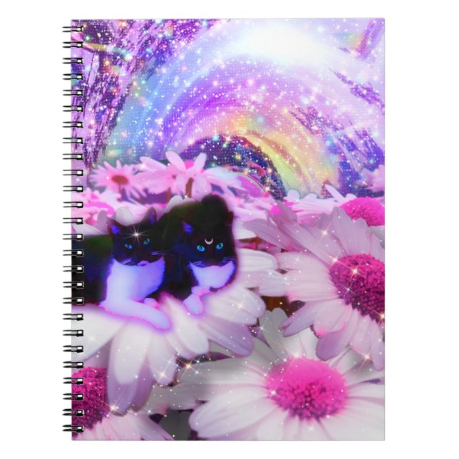 Hermanos Celestiales - Cuaderno de Gatos (Frente)