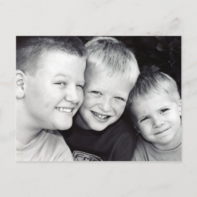 Hermanos Tres Postal (Anverso)