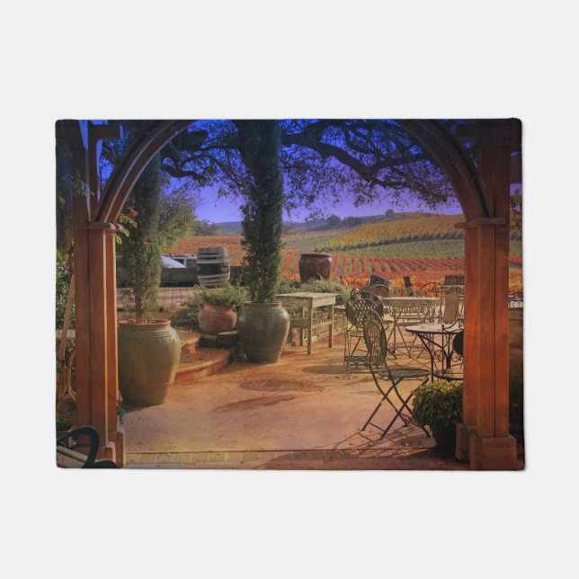 Hermosa alfombra de la puerta toscana (Anverso)