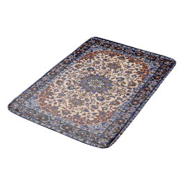 Hermosa alfombra tradicional turca Bath Mat