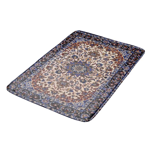 Hermosa alfombra tradicional turca Bath Mat (Angular)