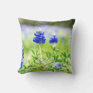 Hermosa almohada azul de Texas