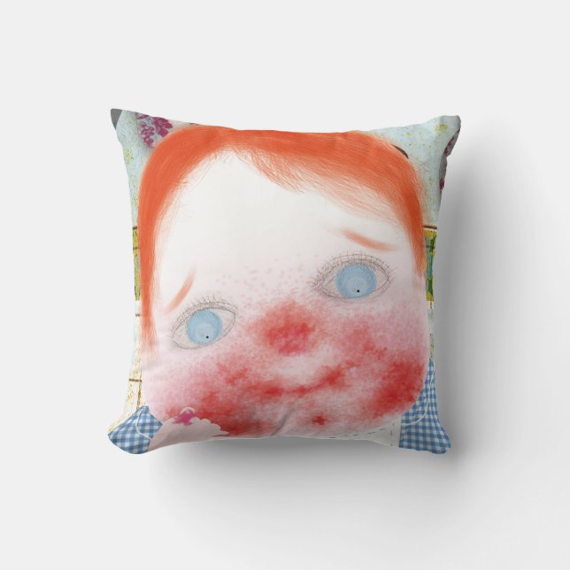 hermosa almohada bebé de "Cocina con amigos" (Anverso)