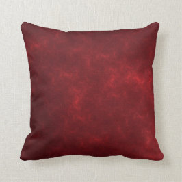 Hermosa almohada burdeos