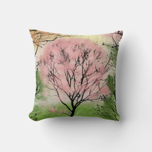 Hermosa almohada de árbol