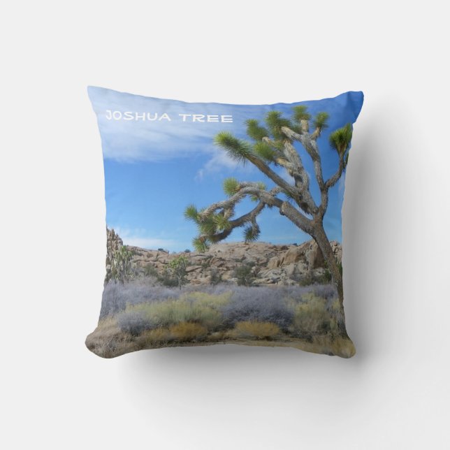 ¡Hermosa almohada de árbol Joshua! (Anverso)