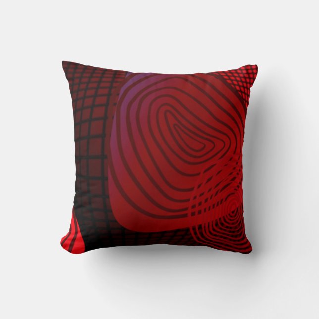 Hermosa almohada de arte abstracto para tu decorac (Anverso)