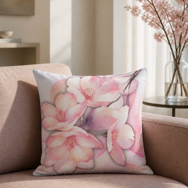 Hermosa almohada de flores de cerezo (Subido por el creador)